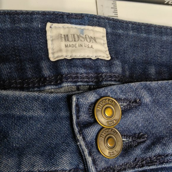 Hudson Beth Baby Bootcut Jean 27 Stretch Flap C412 - Picture 3 of 6
